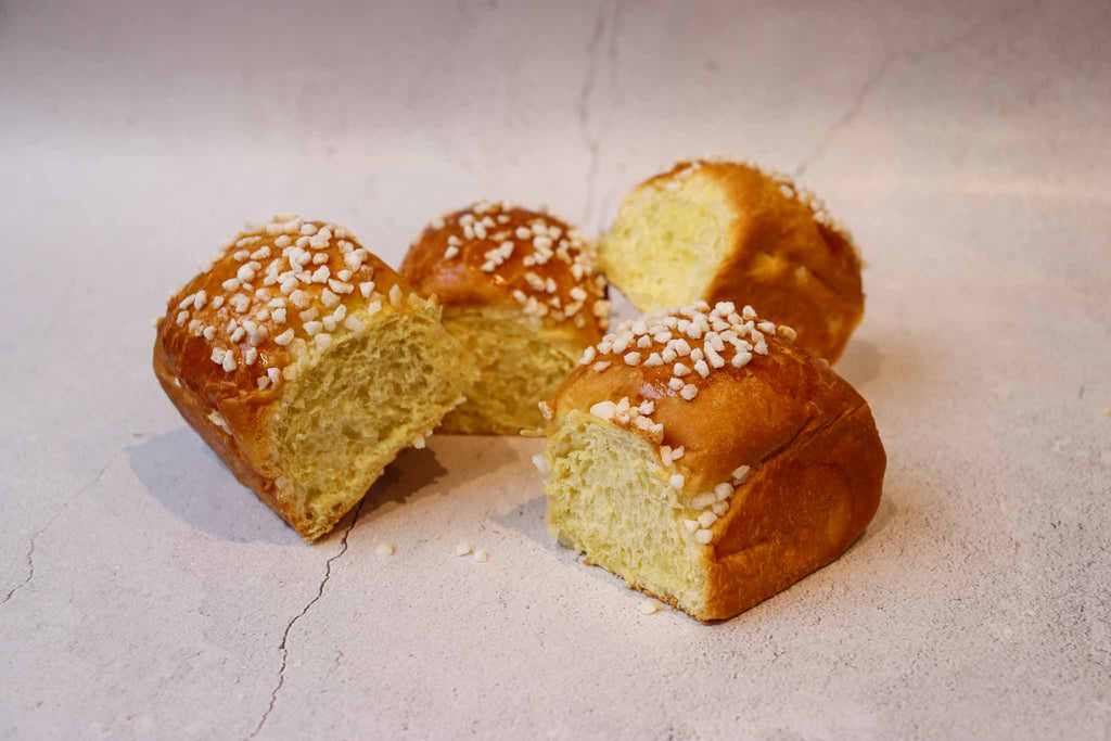 Brioche Vendéenne très moelleuse avec perles de sucre