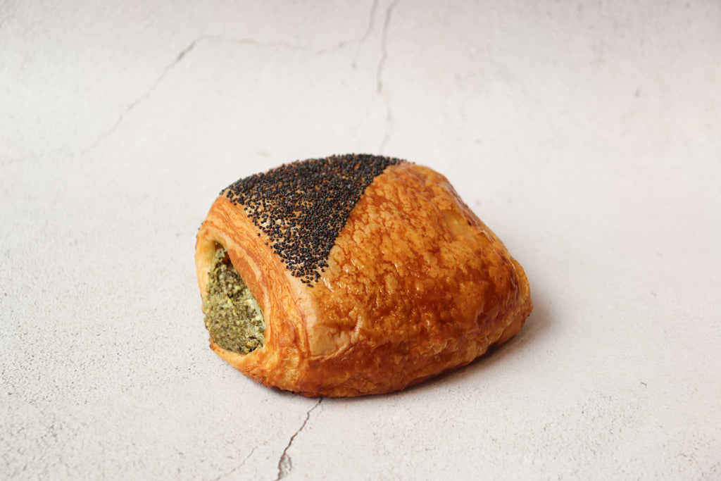chausson salé végétarien épinards et feta 